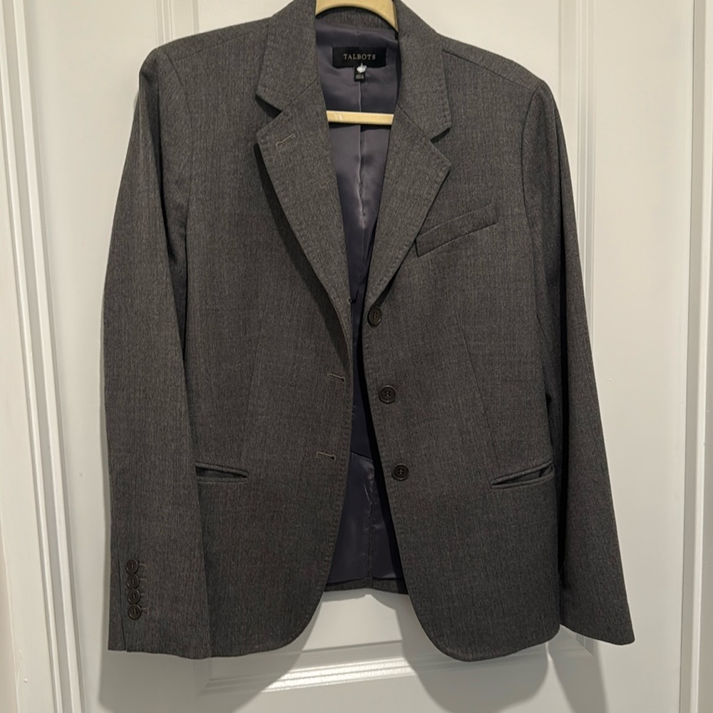 Women’s Talbot grey blazer size 12